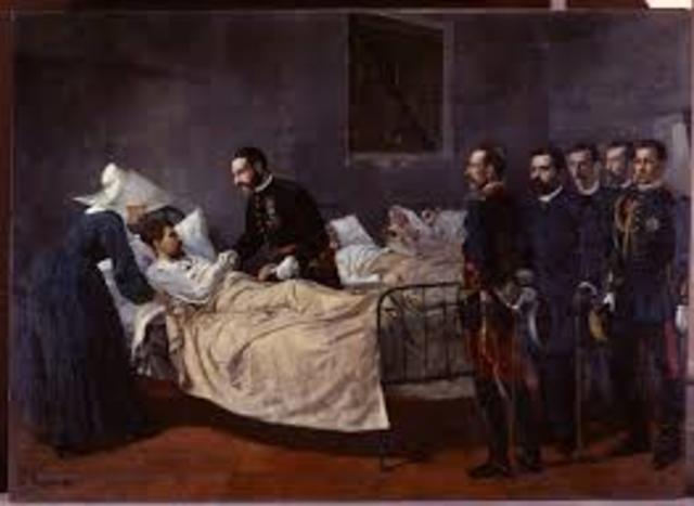 MUERTE DE ALFONSO XII