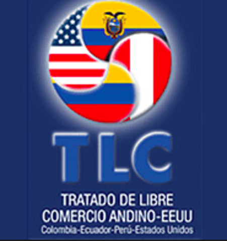 No firmò el tratado de libre comercio. (TLC)