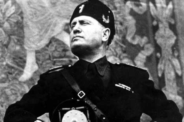La caída de Mussolini