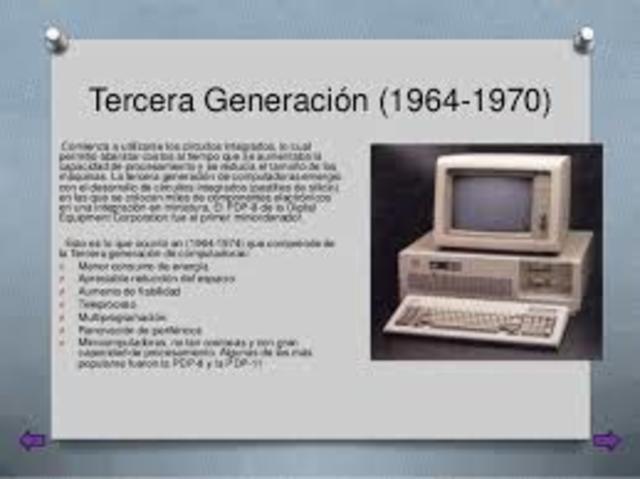 Tercera generación del ordenador