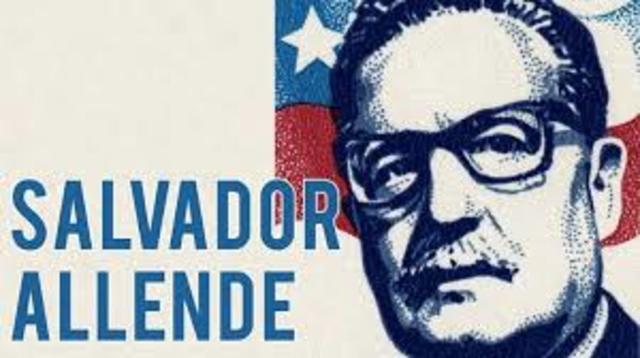 Salvador Allende, primer presidente en Chile