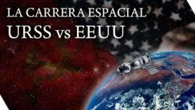 Carrera  espació iniciado por la URSS