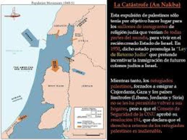 un millon de palestinos emigran al Libano y Jordania por Israel