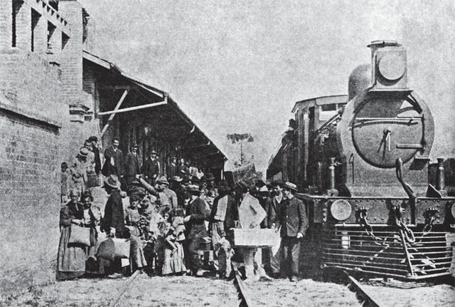 1850 - Chegada dos imigrantes