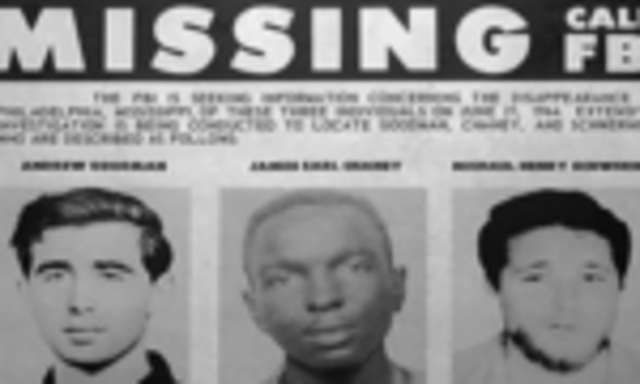 CHOICE EVENT #4- Murder of Chaney, Goodman, Schwerner