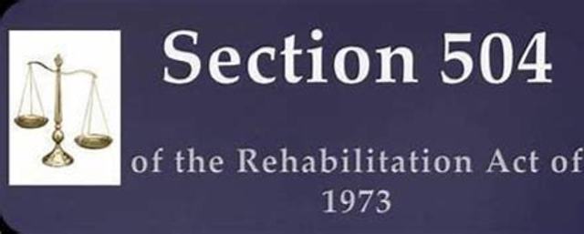 Section 504 of the Rehabilitation Act