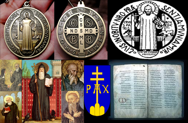 signos-medalla de San Benito