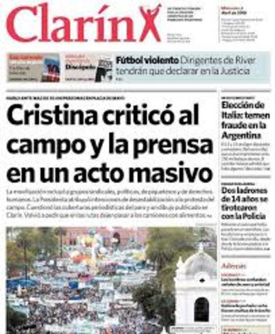 Conflicto con el campo