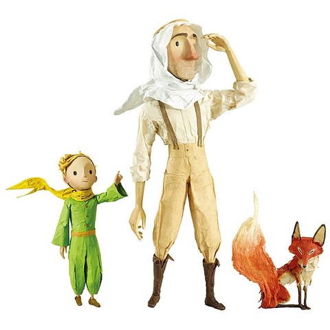 Le petit prince dit les histoires de ces aventures au pilote