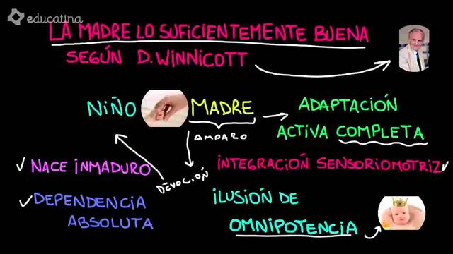 winnicott postula la teoria de la madre suficientemente buena