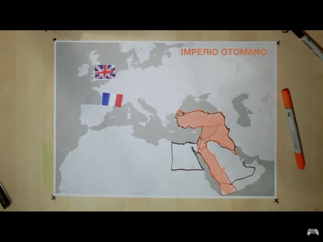 ACCORDO INGLESI E FRANCESI CONTRO IMPERO OTTOMANO