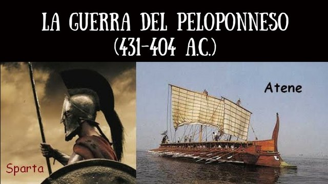 La guerra del peloponeso