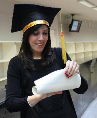 Conseguimento della Laurea Specialistica in Scienze dell'Antichità