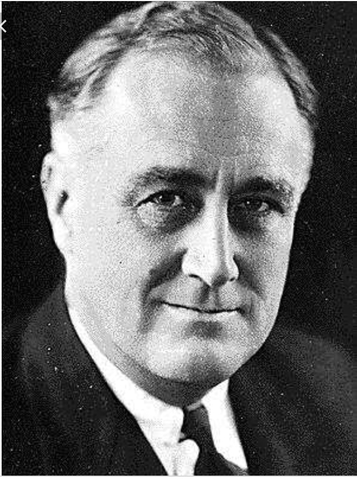 El presidente Franklin D. Roosevelt