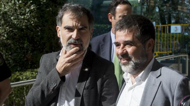 Empresonament de Jordi sànchez i Jordi Cuixart