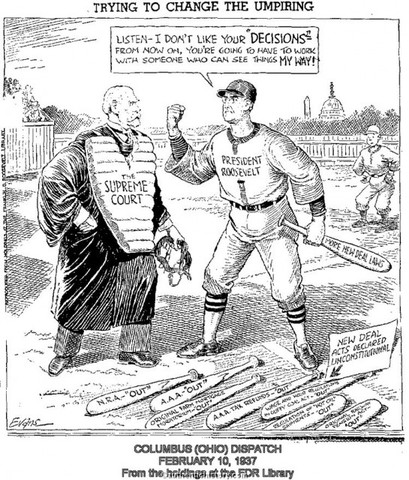 FDR Court Packing Scandal