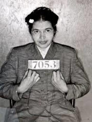 PERSONAL EVENT: Rosa Parks Arrested