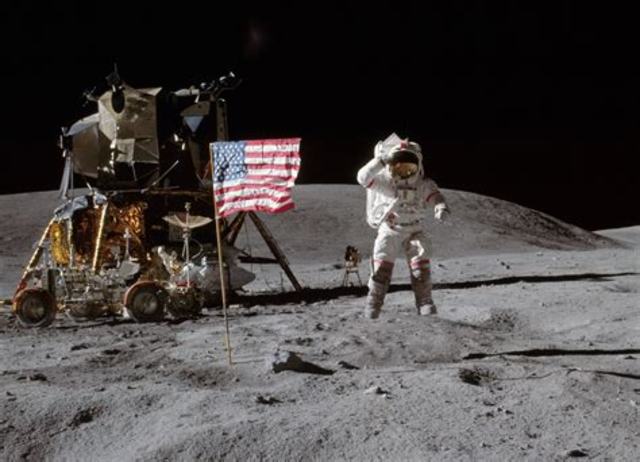 America Puts First Man on the Moon
