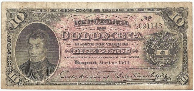 La política colombiana desde 1904 hasta 1930