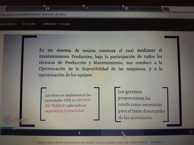 4.1 DEFINICIÓN DE TPM