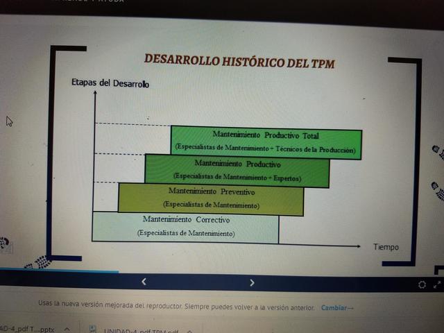 DESARROLLO HISTÓRICO DEL TPM