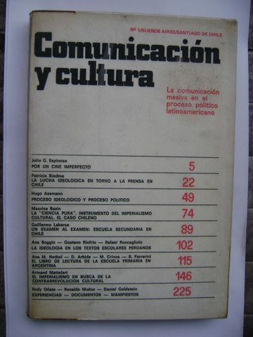 Revista Comunicación y Cultura