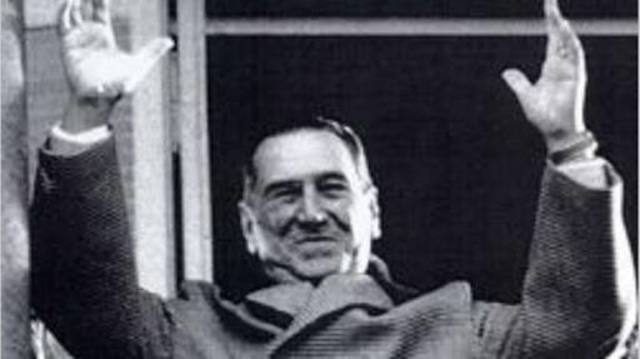 la llegada al poder del general Juan Domingo Peron