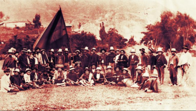 El principio de la guerra de los mil días