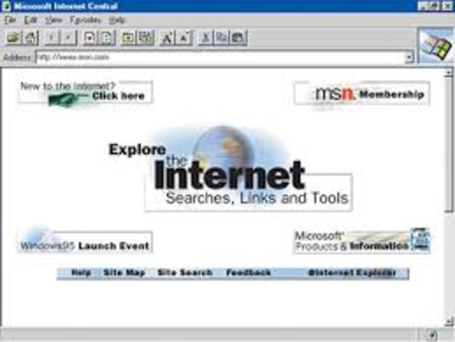 se lanza Internet Explorer