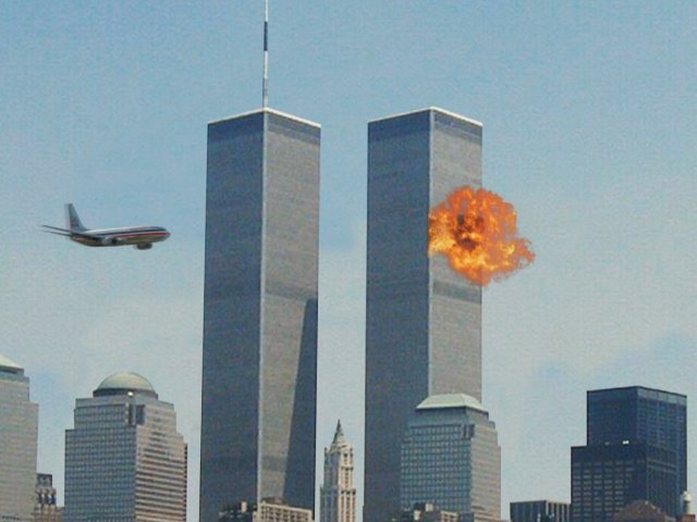 Atentando contra las Torres Gemelas