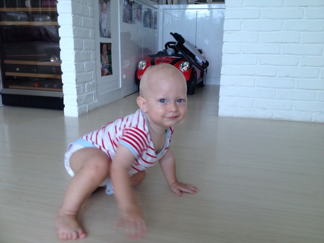 When my second baby brother was born