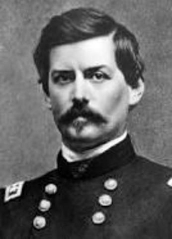 George McClellan runs for presidency