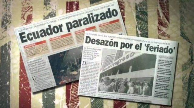 Hizo el feriado bancario