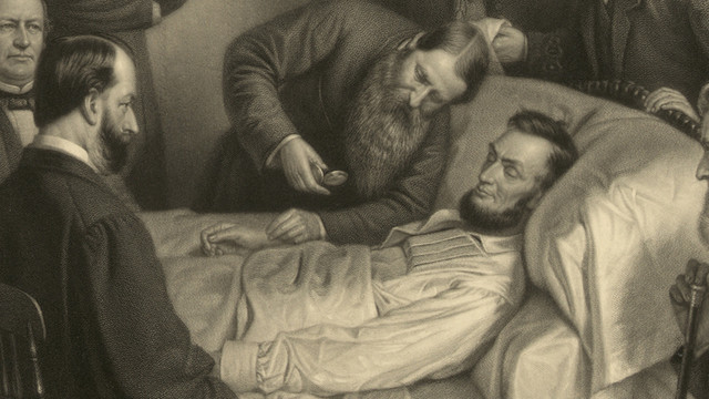 Andrew Johnson assumes the presidency.