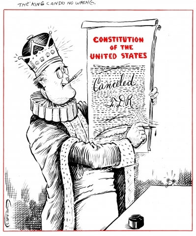 FDR court packing scandal