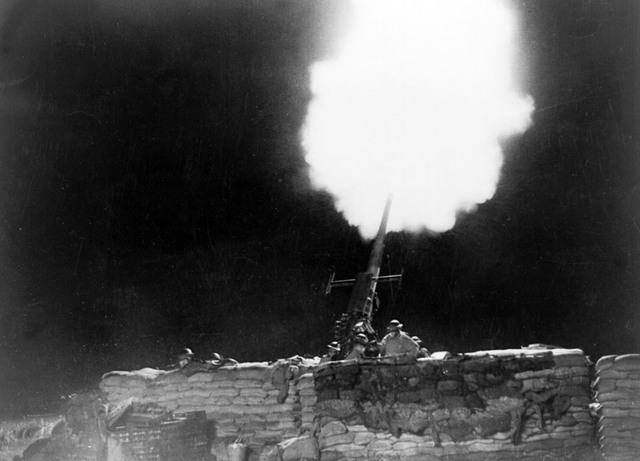 British defences improve