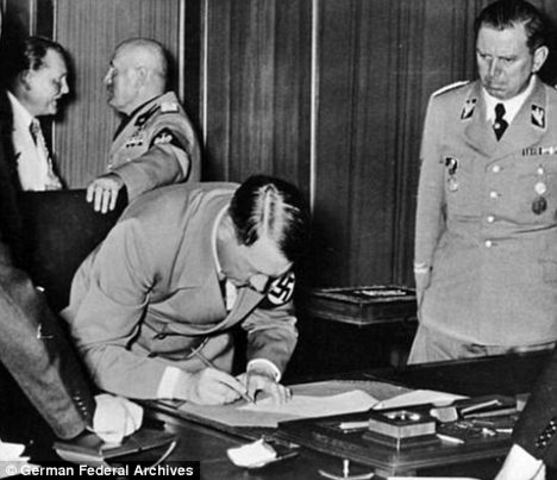 Germany breaks Munich pact