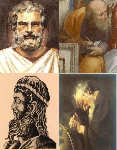 Milesos: Tales, Anaximandro y Anaxímenes