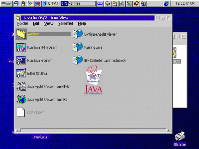 1997, JavaOS: