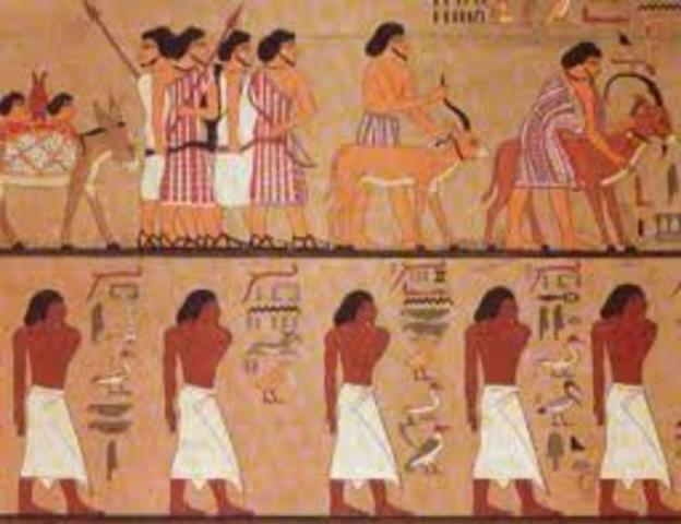 Si insediano gli Egizi