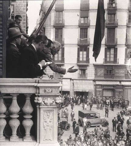 Macià proclama la república catalana(14/04/1931)