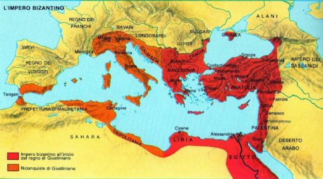 Conquista della Siria da parte dell' impero bizantino