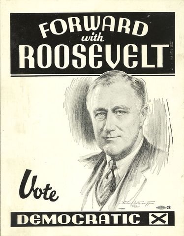 Roosevelt 1st Election