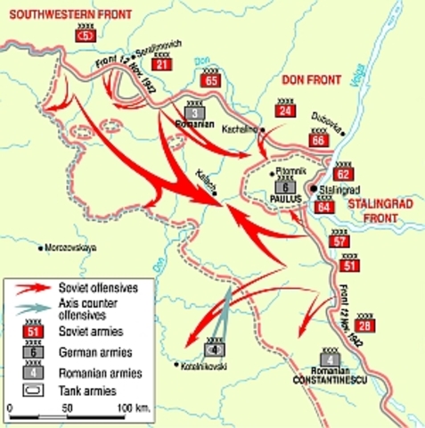 Zhukov Launches his counter attack