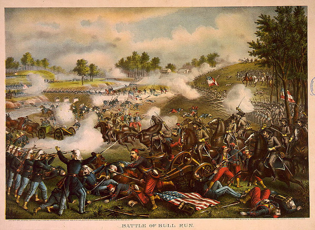 First battle of Bull Run.