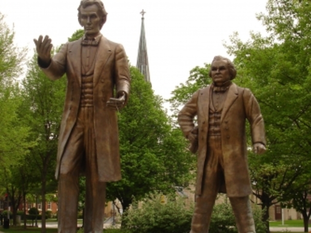Lincoln Douglas debate.