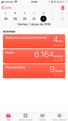 Semana de salud sexto día