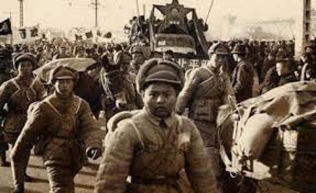 Inicio de la Guerra Civil China