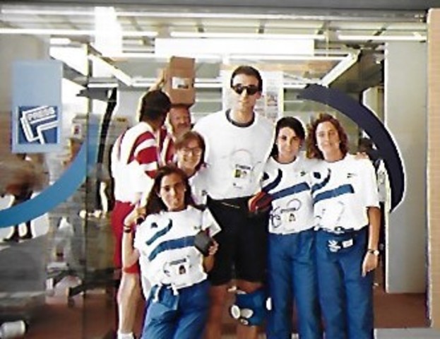 La meva mare és voluntaria en els jocs olímpics (1992)