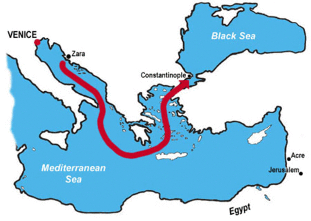 Venetians Banished from Constantinople